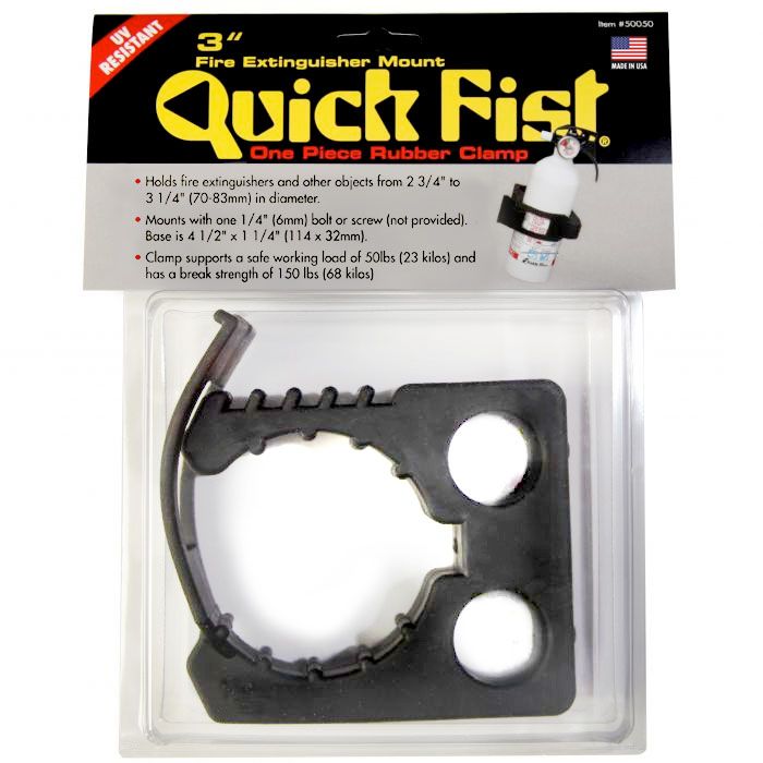 3" QUICK FIST clamp