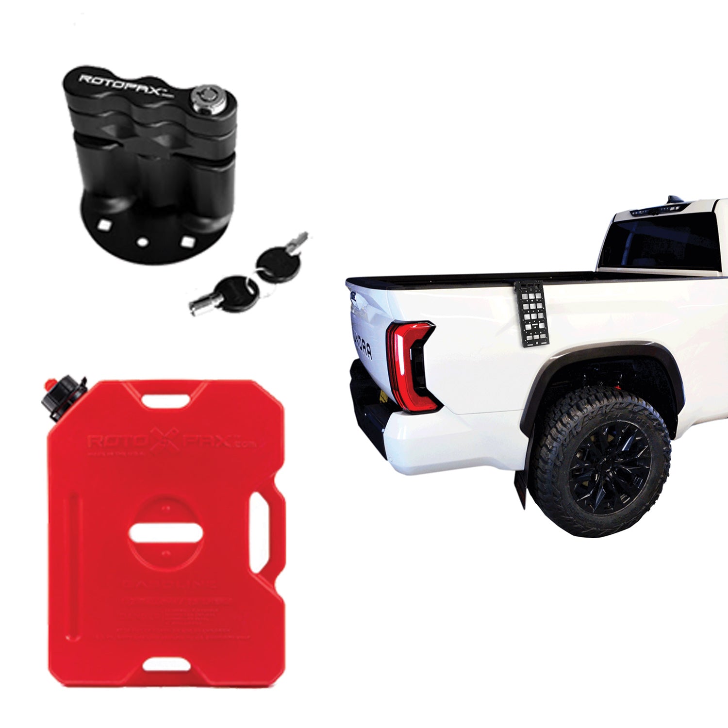 6x13" Essential RotopaX Mounting Kit