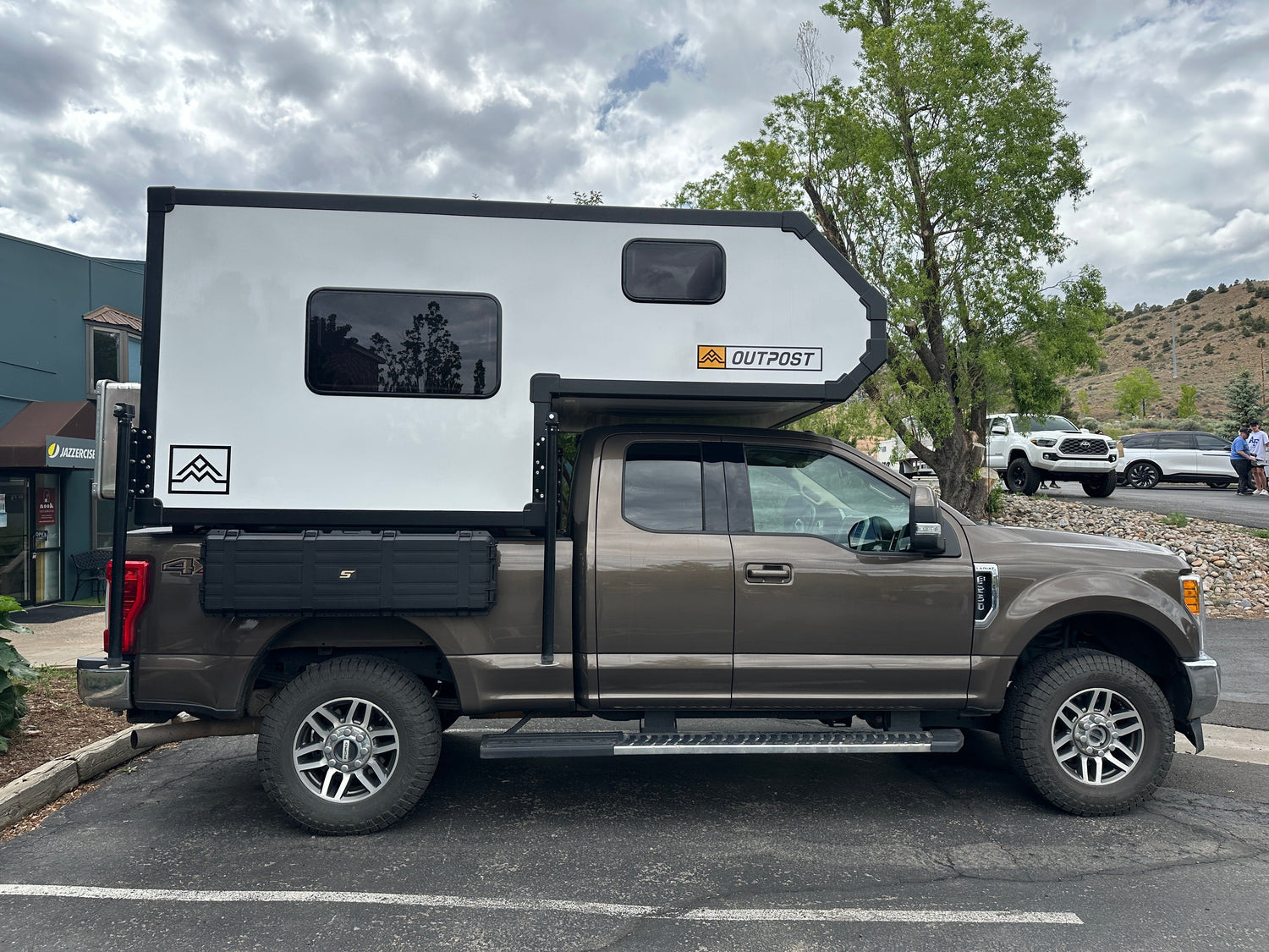 truck camper storage box by STAPLL, better than flatbed conversion