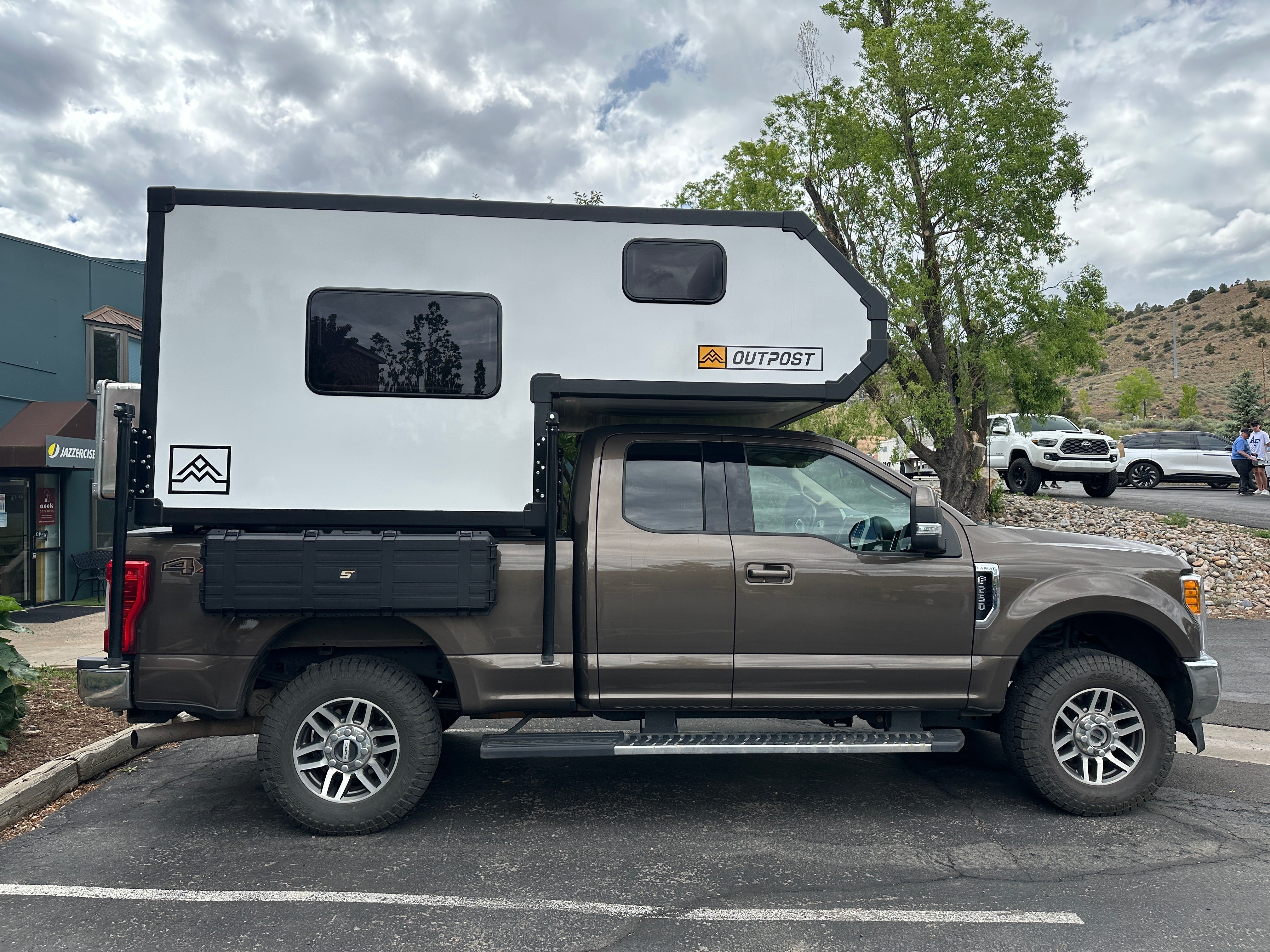 truck camper storage box by STAPLL, better than flatbed conversion