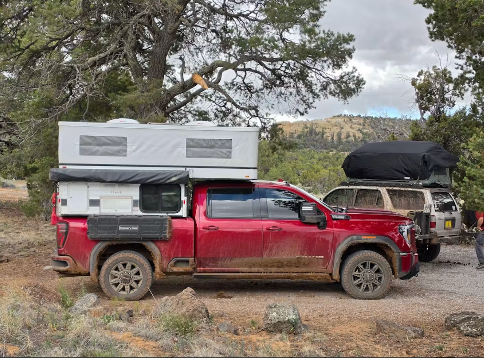 better than a flatbed, stapll bedside storage box fender rack for truck camper storage