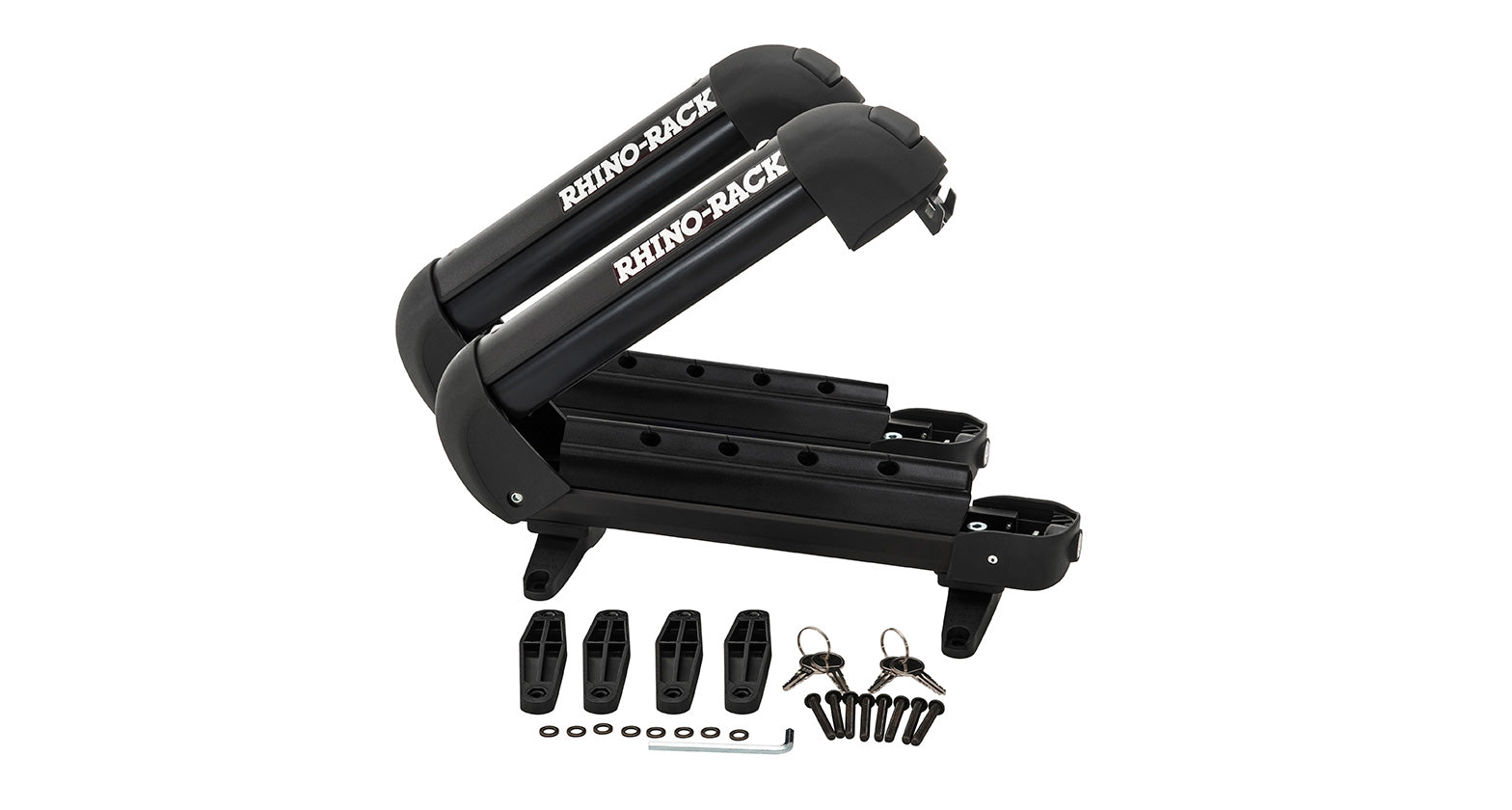 Fishing Ski Arm (2 Pack) Universal Fit Black by Rhino Rack