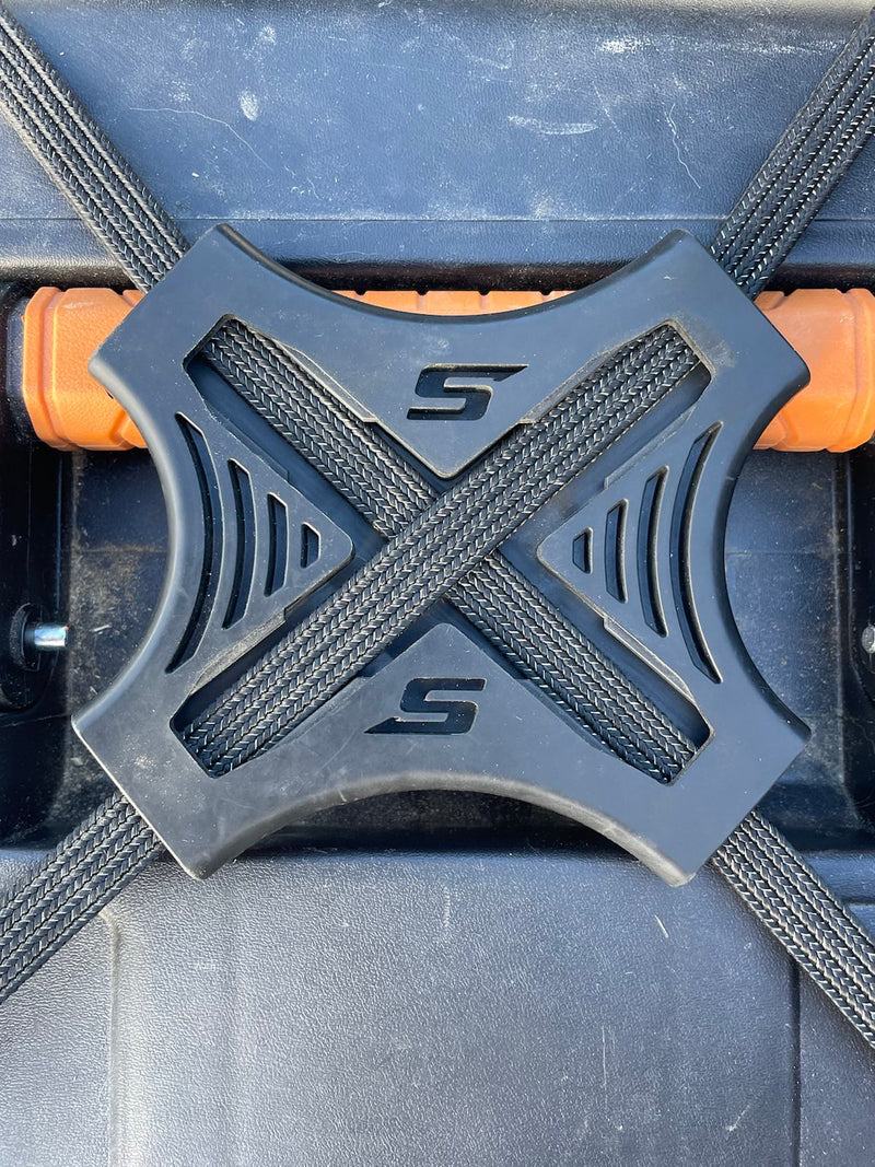 Tack Strap 4-Way Bungee Cord with NBR Rubber Grip
