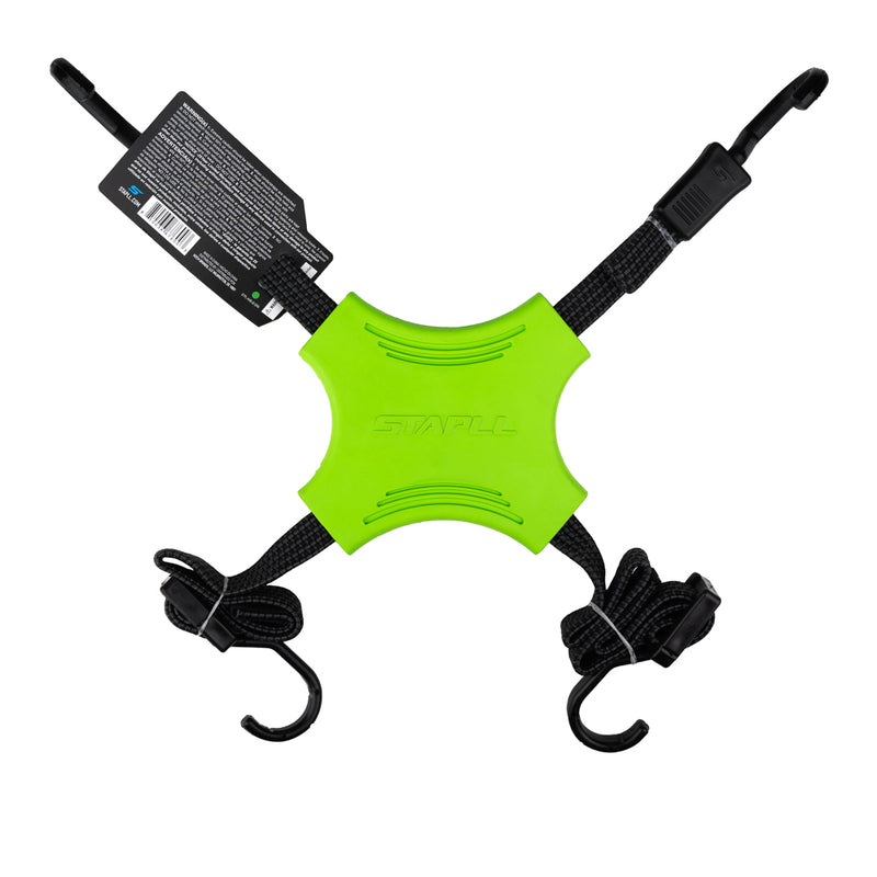 Tack Strap 4-Way Bungee Cord with NBR Rubber Grip