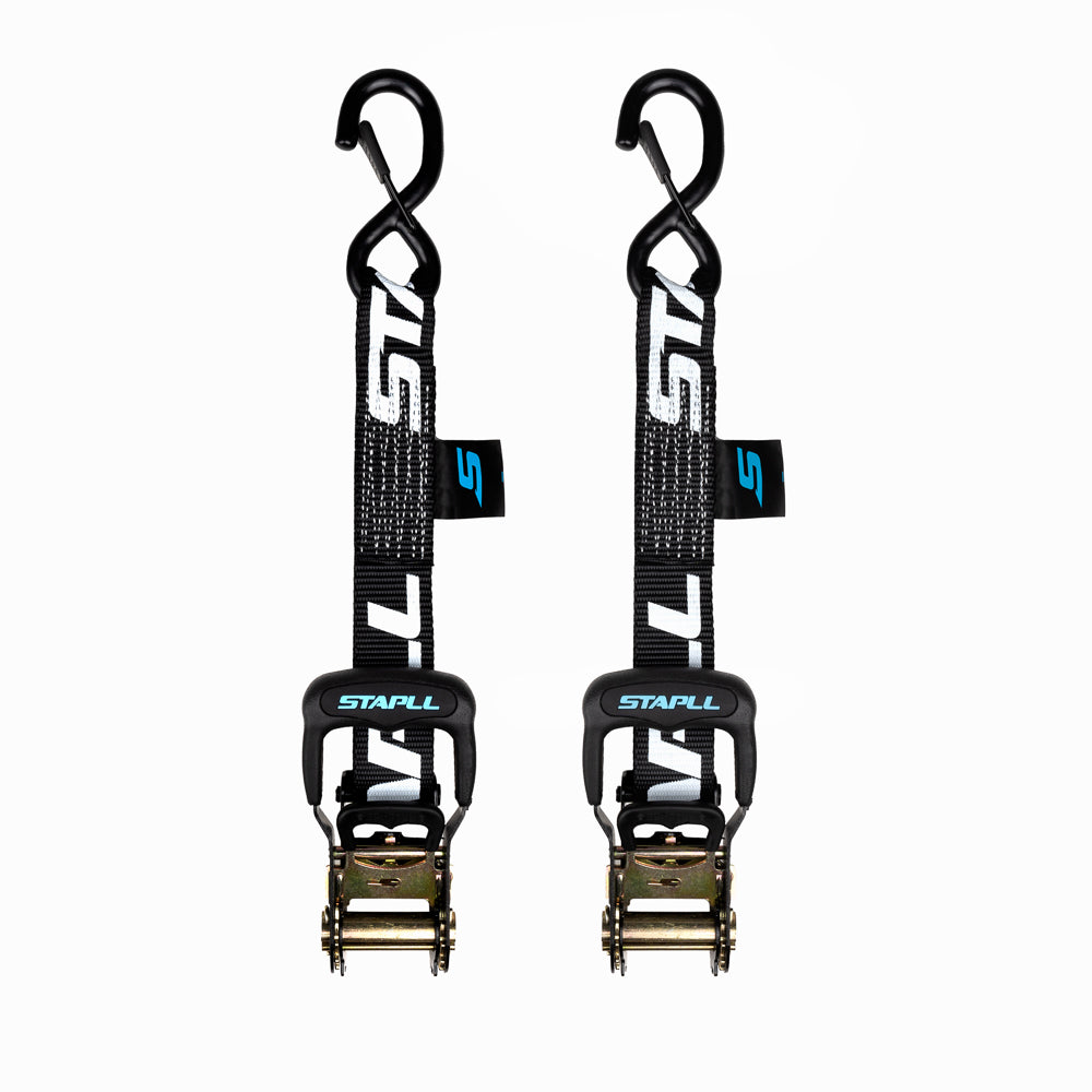 1.5" X 10' HD Ratchet Strap Set (2-Pack)