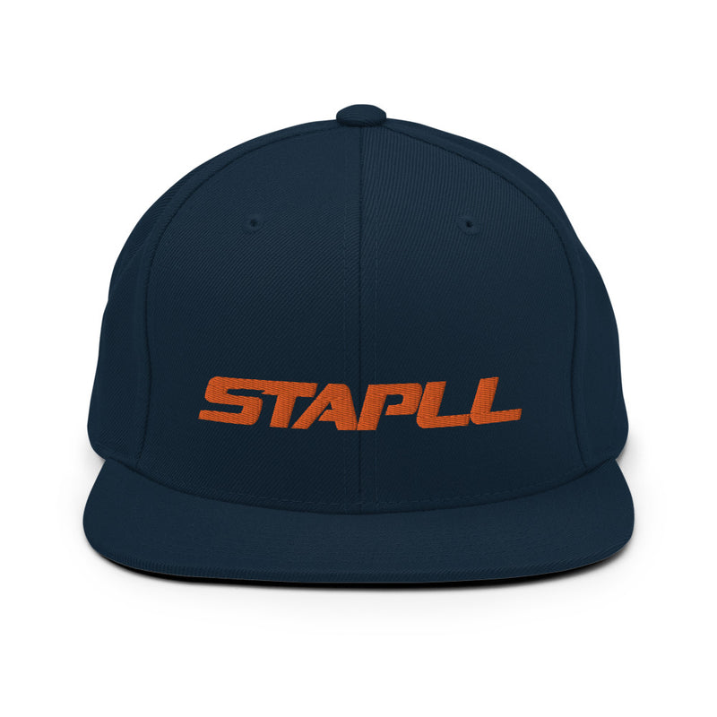 Pit Crew Snapback Hat - Orange Thread