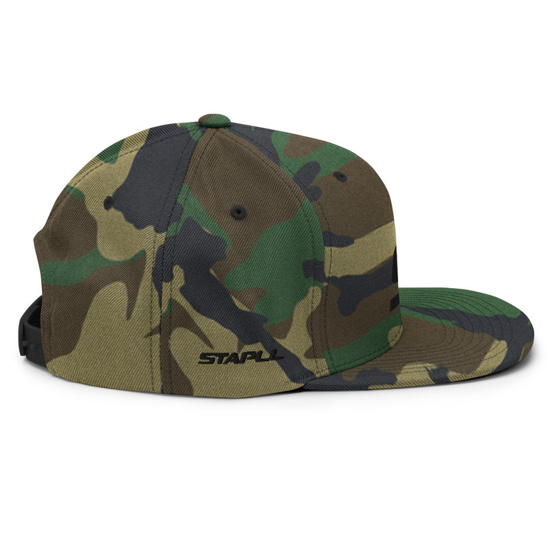 OG Icon Snapback Hat - Black Thread