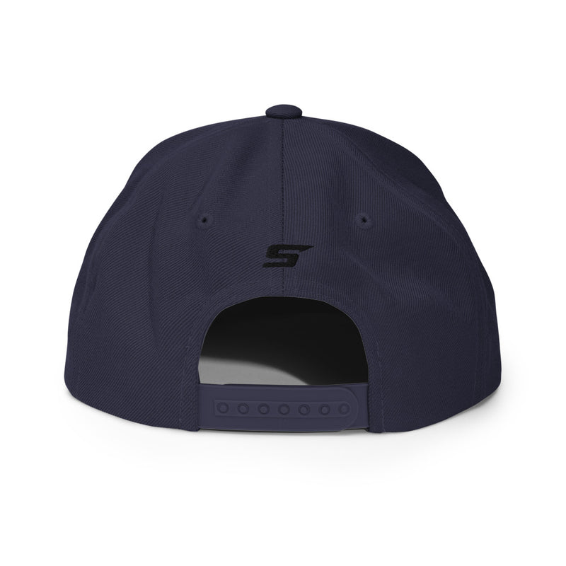 Pit Crew Snapback Hat - Orange Thread