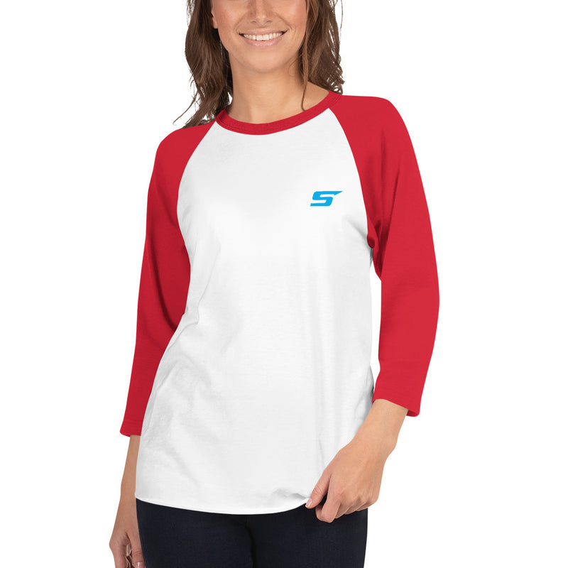 Womens 3/4 Sleeve MTN Raglan Shirt